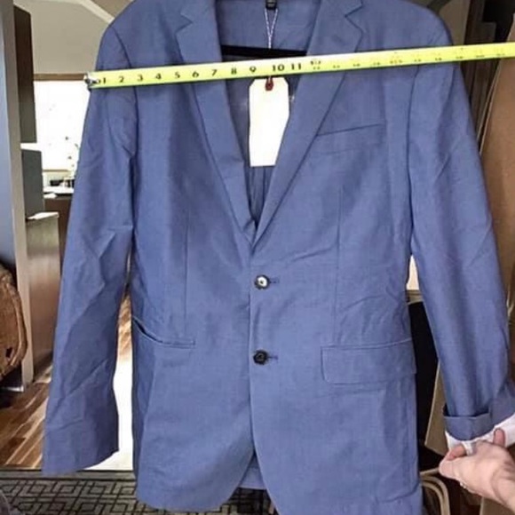 Blue Oversized BR Blazer - Picture 5 of 5